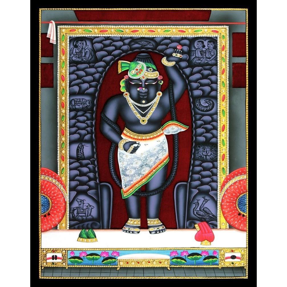 Shreenathji Darshan 2, God Art, Indian Traditional Art, Cultural ...