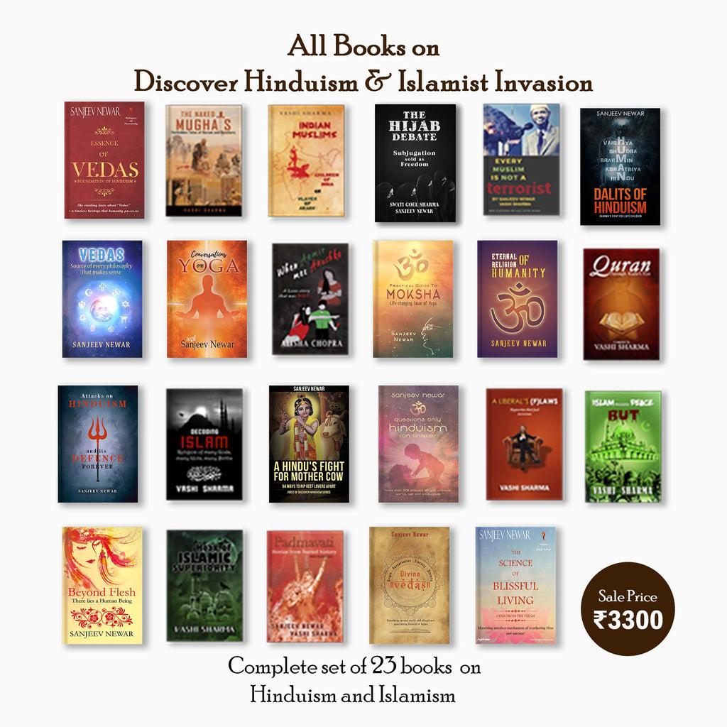 Complete set of All Agniveer Books, (Discover Hinduism - 12 Books), (Islamist Invasion - 11 Books),  (Authors : Sanjeev Newar, Vashi Sharma, Swati Goel Sharma)