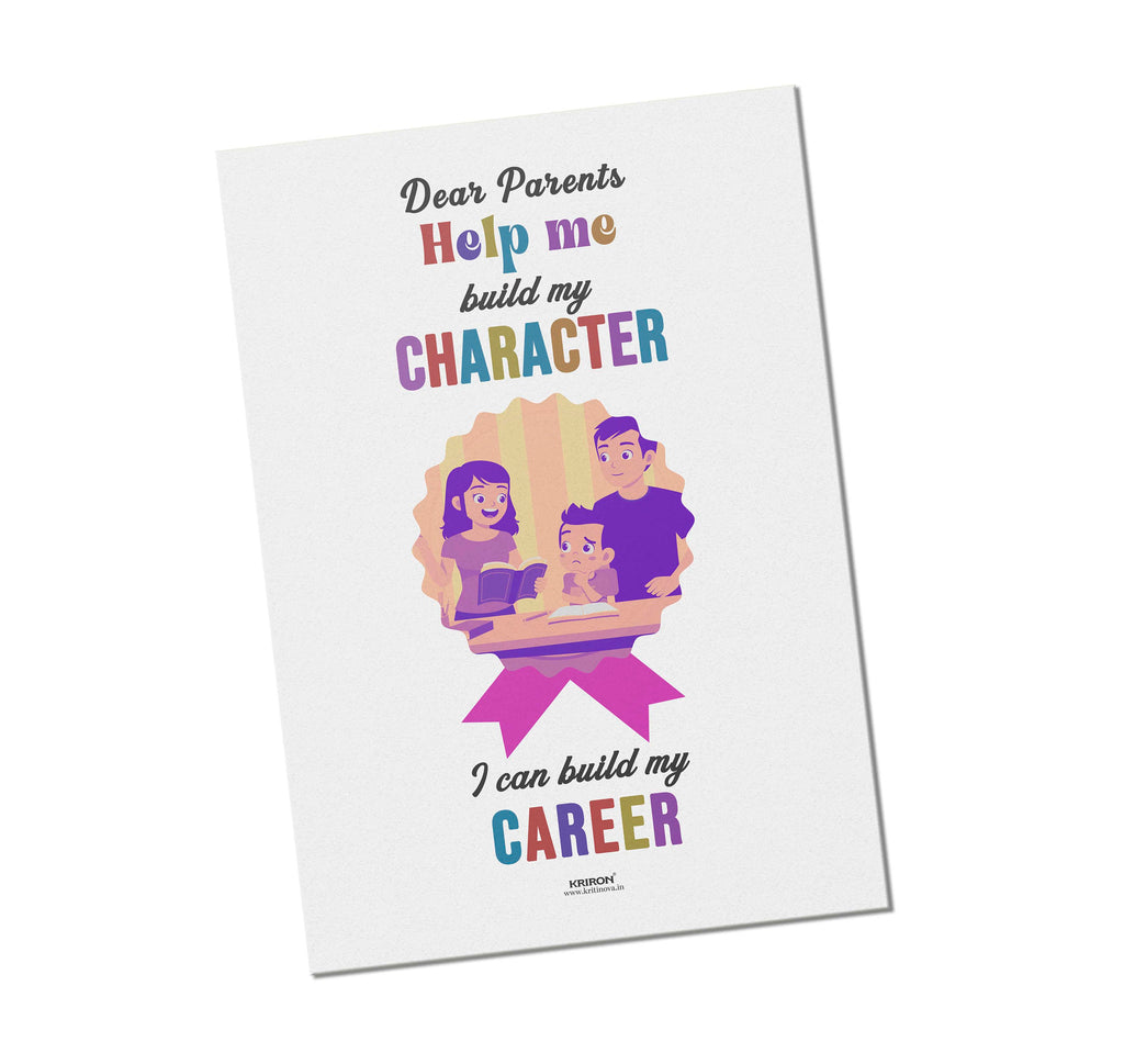 Help me build my Character, Parenting Guide Poster, Parenting Tips, Motherhood Tips, Parenting Quotes, Kids Room Decor