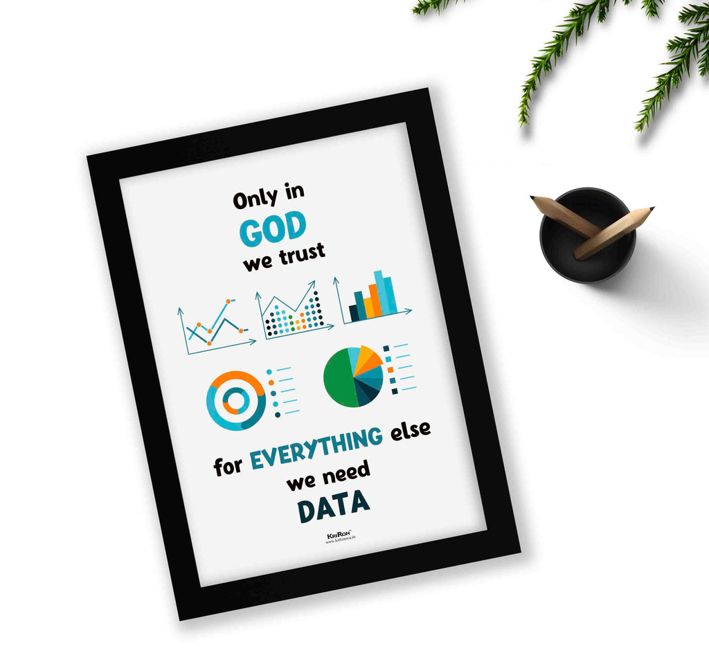Only in God we trust, Math Poster, Kids Room Decor, Classroom Decor, M ...