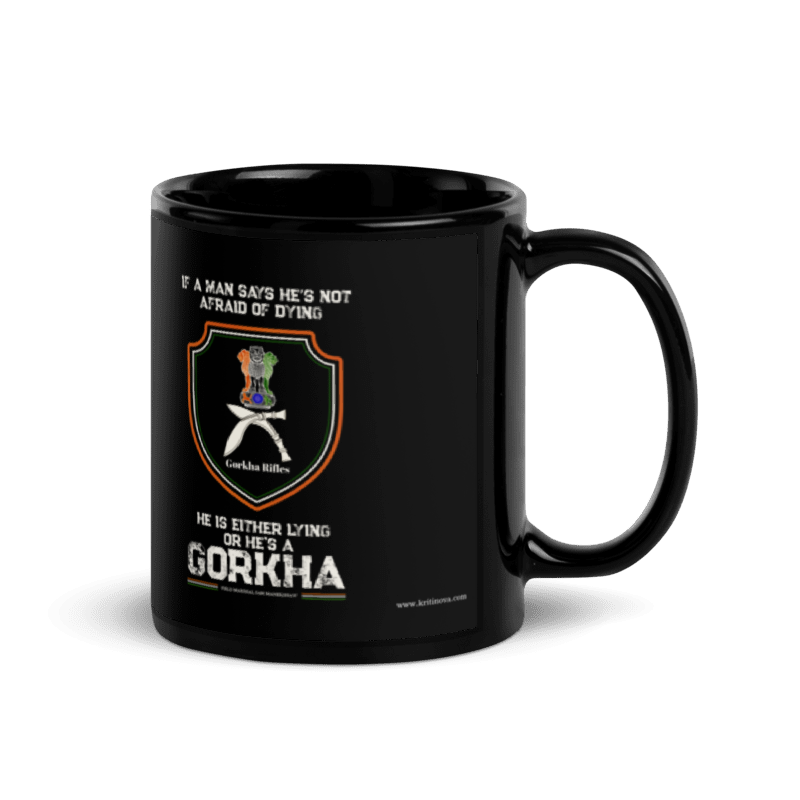If a man says he is, Indian Army Mug, Patriotic Mug, Gift for Indian Army, Gurkha Mug