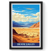 Death Valley wall Art, California Travel Print, Vintage Travel Poster, Country Poster, Country Print