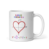 Love Formula, Funny Math Mug, Educational Mug, 11OZ Mug