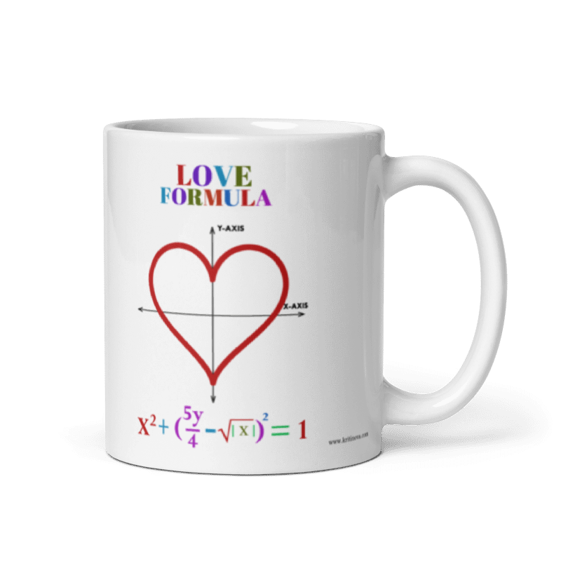 Love Formula, Math Mug