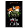 VIRANJALI, Subhas Chandra Bose, Freedom Fighter Wall Art, Patriotic Wall Art, Gift for Patriot