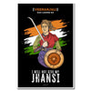 VIRANJALI, Rani Laxmi Bai, Freedom Fighter Wall Art, Patriotic Wall Art, Gift for Patriot