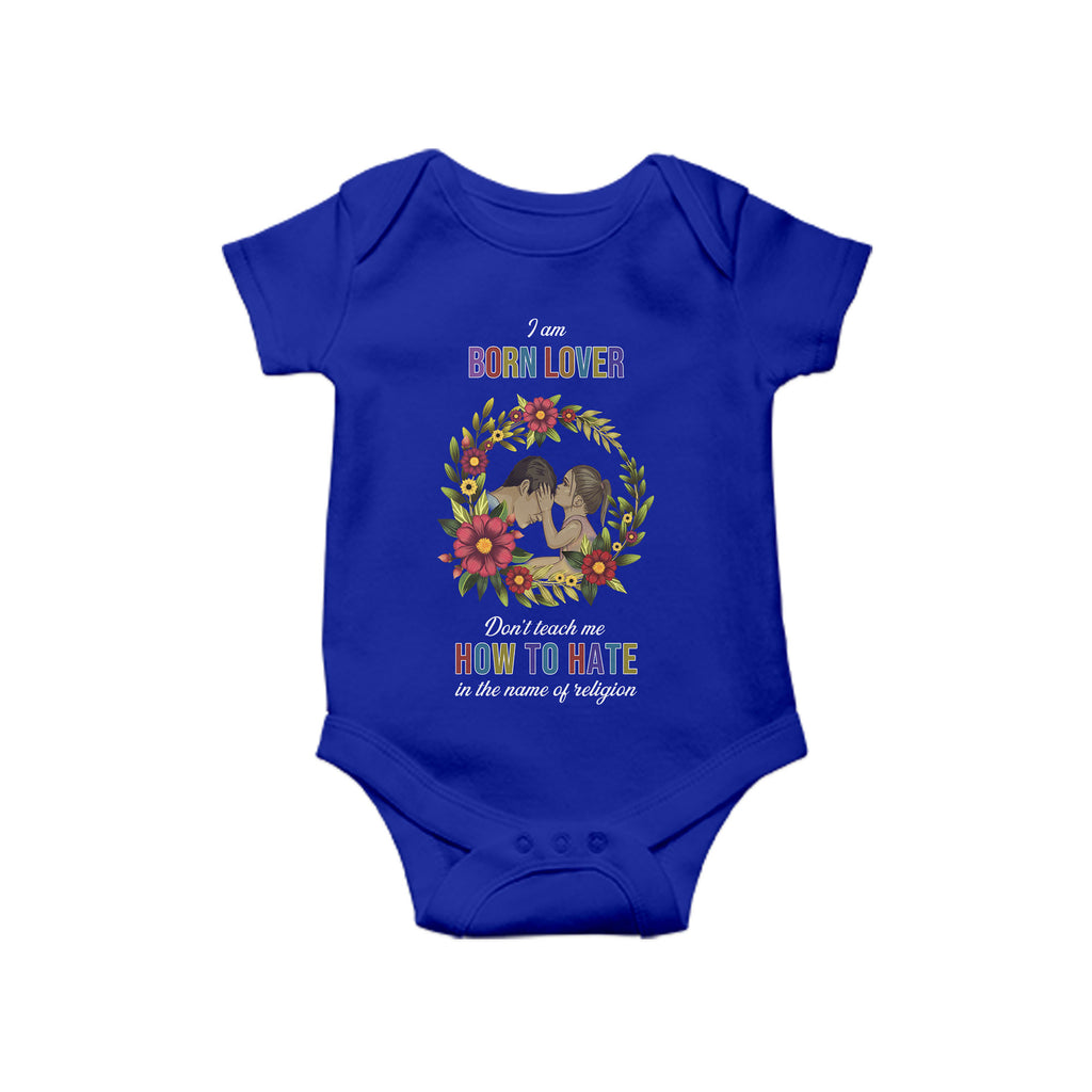 I am born Lover, Baby One Piece, Funny Baby Romper, Baby Romper