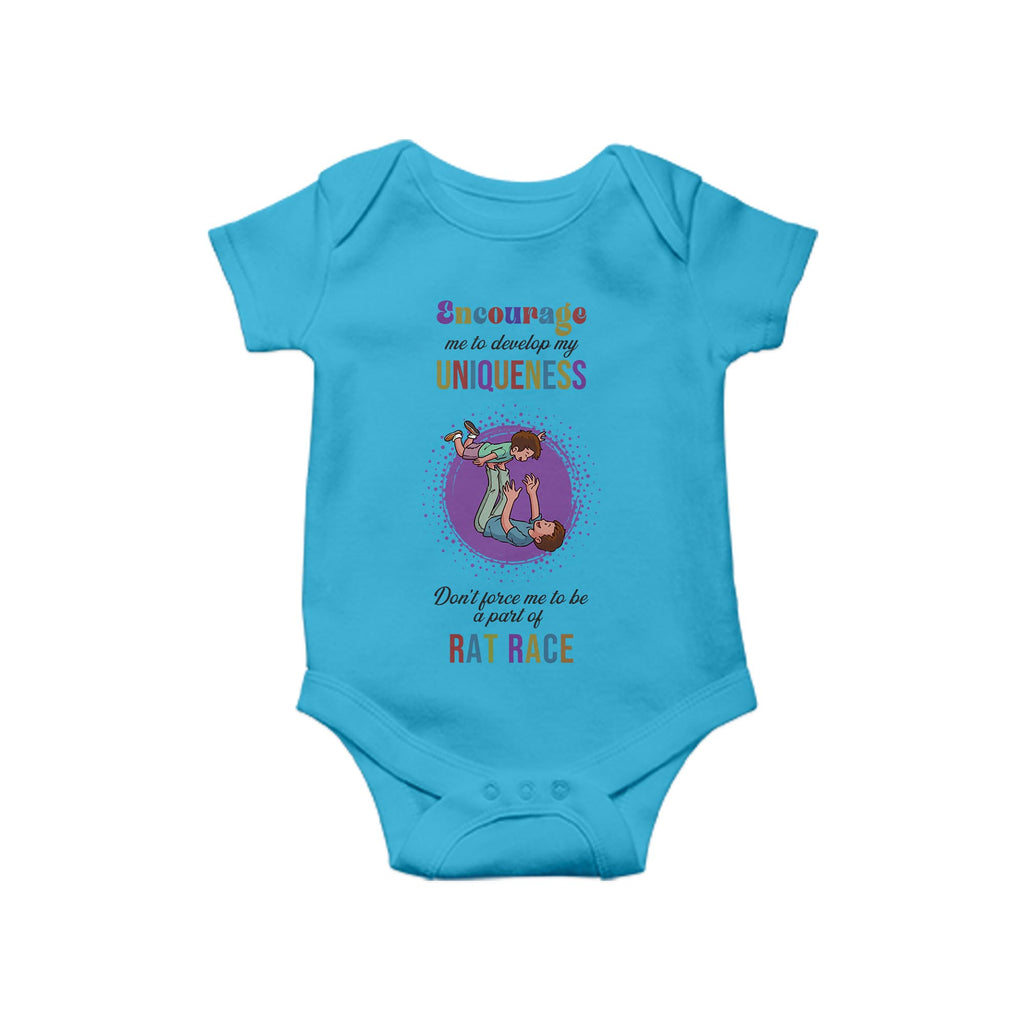 Encourage me to Develop, Baby One Piece, Funny Baby Romper, Baby Romper