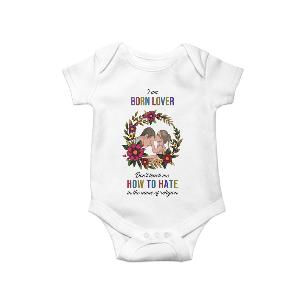 I am born Lover, Baby One Piece, Funny Baby Romper, Baby Romper