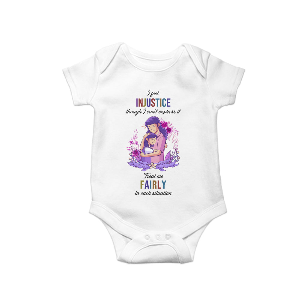 I feel Injustice, Baby One Piece, Funny Baby Romper, Baby Romper