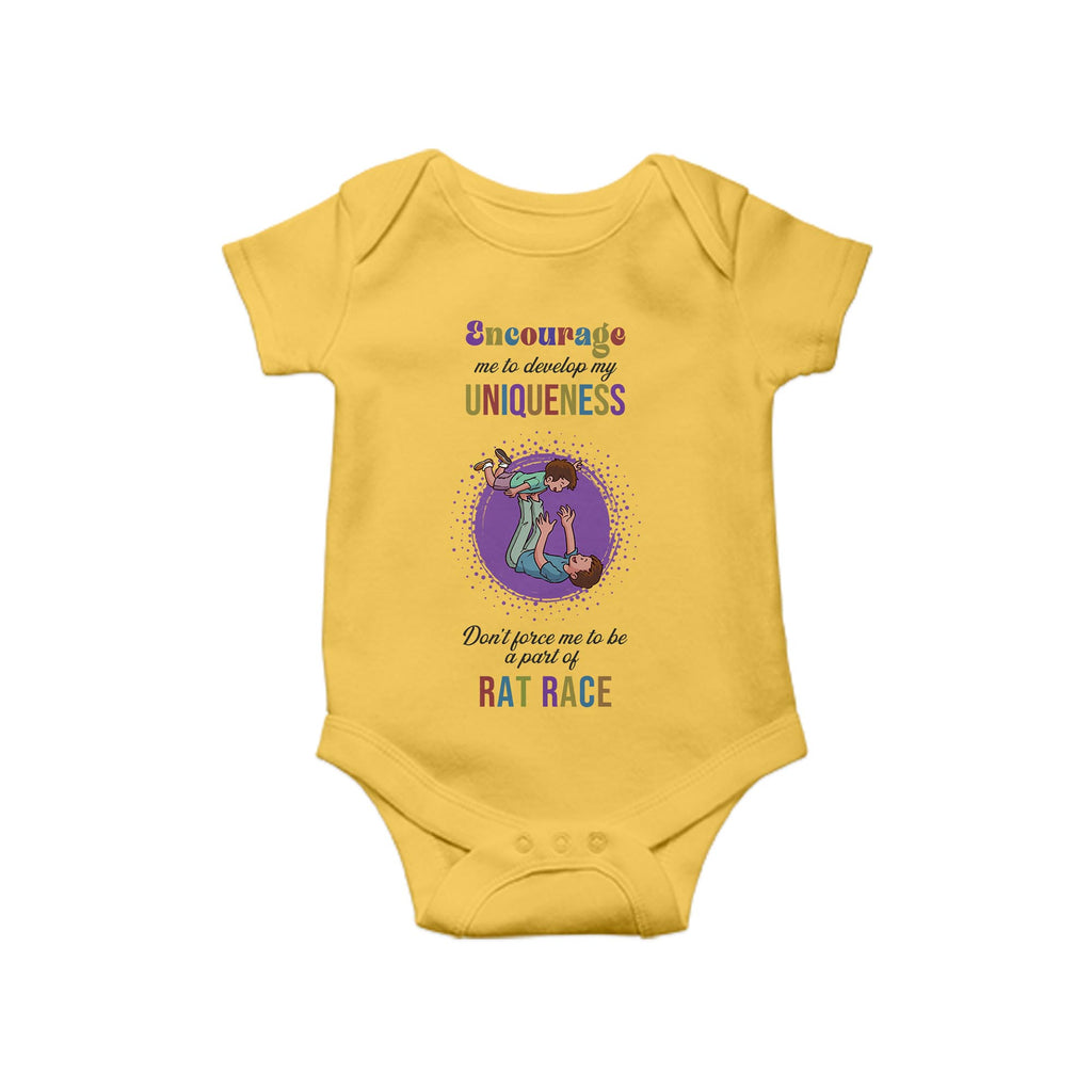 Encourage me to Develop, Baby One Piece, Funny Baby Romper, Baby Romper