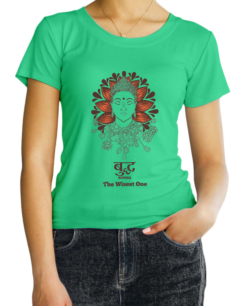 Buddha, Sanskrit T-shirt, Sanjeev Newar®