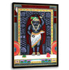 Black Shreenathji, God Art, Indian Traditional Art, Cultural Gift, Tribal Artwork
