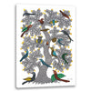 Birds on Tree, Gond Art, Indian Traditional Art, Cultural Gift, Tribal Artwork