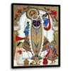 Shreenathji Darshan 4, God Art, Indian Traditional Art, Cultural Gift, Tribal Artwork