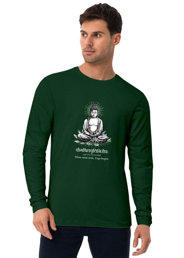 What is Yoga, Sanskrit Full Sleeve T-shirt, Sanjeev Newar®
