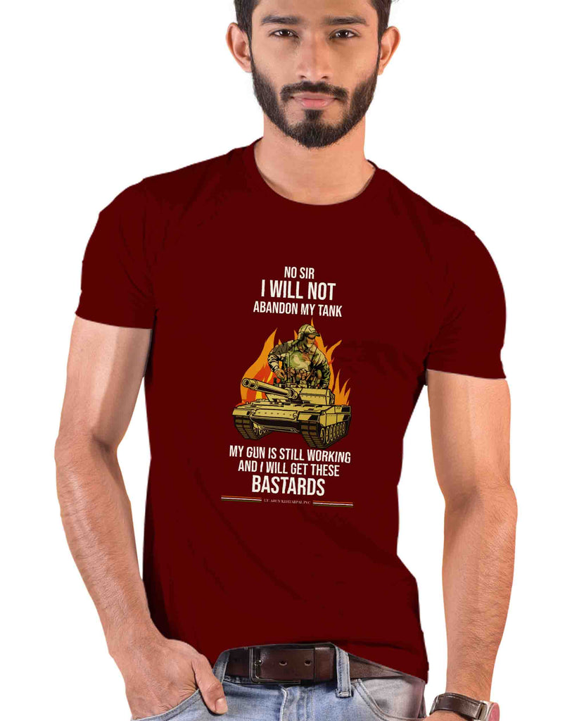 LT. ARUN KHETARPAL Quote, 'Get These Bastards' Quote Patriotic T-Shirt, Indian Army T-Shirt