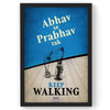 Keep Walking - Abhav Se Prabhav Tak, Inspirational Quote Wall Art, Success Quote, Motivational Quote Poster