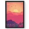 Rising Sun Art | Framed