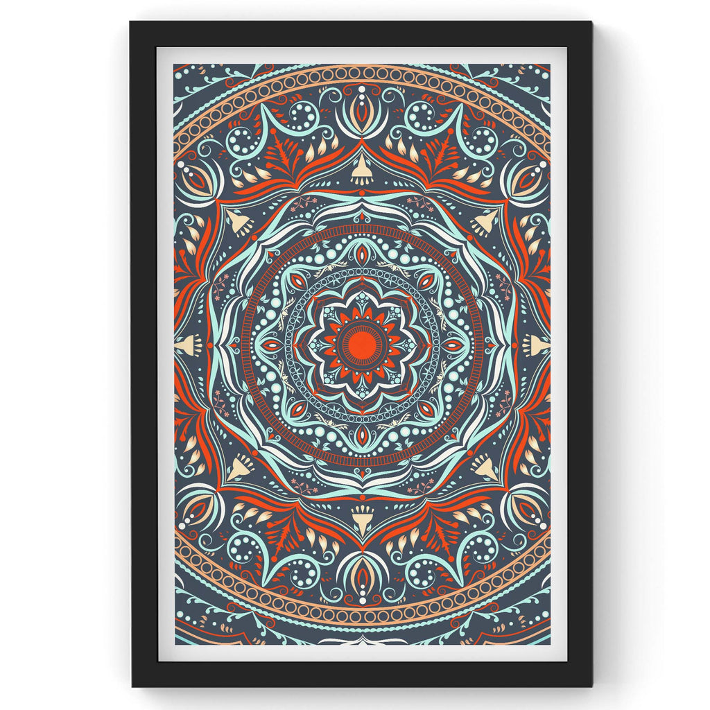 Intricate Mandala Art | Framed