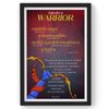 You are warrior, Bhagavad Gita Wall Art, Sanskrit Wall Art, Gita Shloka, Inspiring Sanskrit Verse, Sanskrit Shloka, Sanskrit Poster