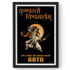 Krinvanto Vishwryam, Lets make the whole word ARYA (Nobel), Sanskrit Wall Art, Shri Ram Poster, Sanskrit Inspirational Quote, Sanskrit Art