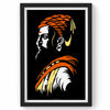 Shivaji Maharaj, Line Art, Sanskrit Wall Art
