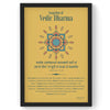 What is Dharma - 4, Definition of Dharma, Atharvaveda Mantra, Inspiring Sanskrit Verse, Sanskrit Teacher Gift, Sanskrit Art, Sanskrit Poster