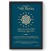 What is Dharma - 3, Definition of Dharma, Atharvaveda Mantra, Inspiring Sanskrit Verse, Sanskrit Teacher Gift, Sanskrit Art, Sanskrit Poster