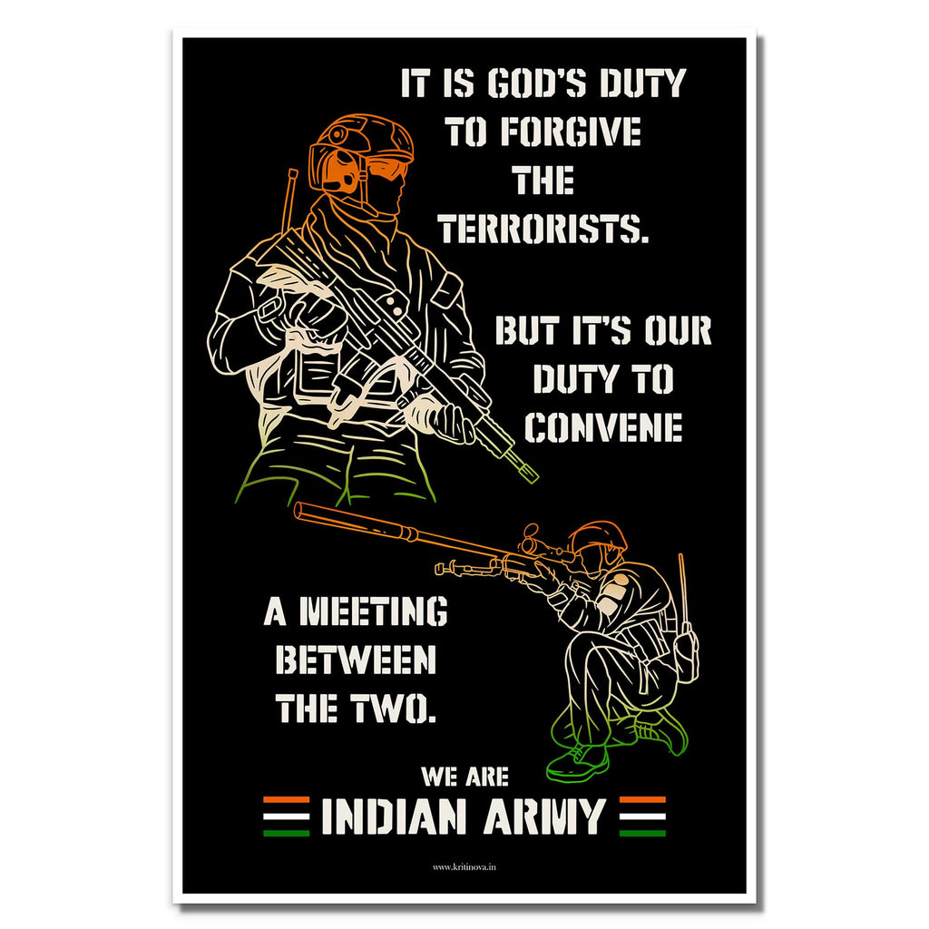 Never Forgive, Never forget Quote Poster, Indian Army Poster, Armed Forces, Bravehearts, Aazadi Ka Amrit Mahotsav Poster, Gift for Soldiers, Gift for Veterans