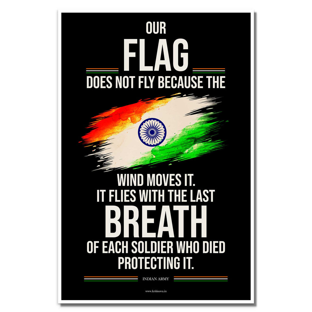 The Protectors Of Tricolor Quote Poster, Indian Army Poster, Armed Forces, Bravehearts, Aazadi Ka Amrit Mahotsav Poster, Gift for Soldiers, Gift for Veterans