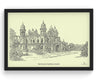 Palace at Baroda, Gujarat | Framed