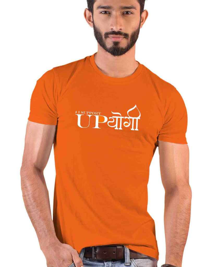 I Support UPYogi, Yogi Adityanath Fans T-shirt