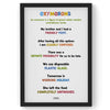 Funny Oxymoron Part 4, Educational English Poster, Kids Room Decor, Classroom Decor, Funny English Language Wall Art