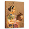 Lady with Pot - Bani Thani, Rajasthani Art, Indian Traditional Art, Cultural Gift, Tribal Artwork