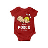 May the force, Baby One Piece, Funny Baby Romper, Baby Romper