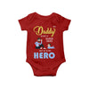 My Daddy is not a superhero, Baby One Piece, Funny Baby Romper, Baby Romper, Father's Day Gift