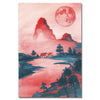 Village in Moon Light | Rolled