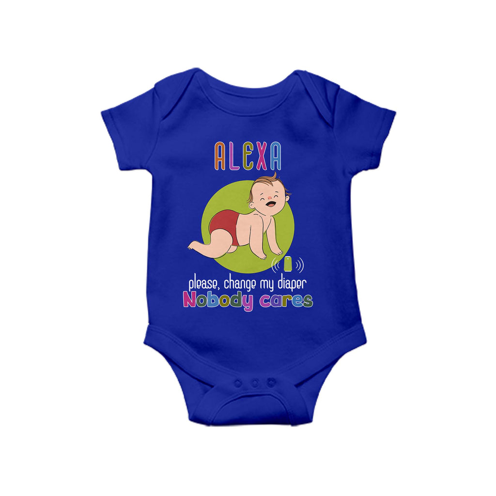 Alexa, please change my diaper , Baby One Piece, Funny Baby Romper, Baby Romper