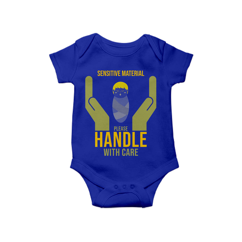 Handle with Care, Baby One Piece, Funny Baby Romper, Baby Romper, Gift for new born