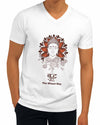 Buddha | V Neck, Sanskrit T-shirt, Sanjeev Newar®
