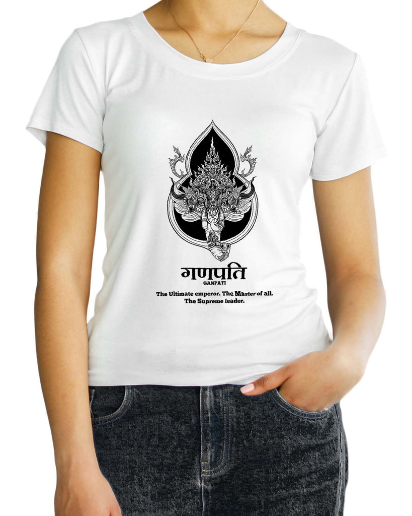 Lord Ganesha, Sanskrit T-shirt, Sanjeev Newar®