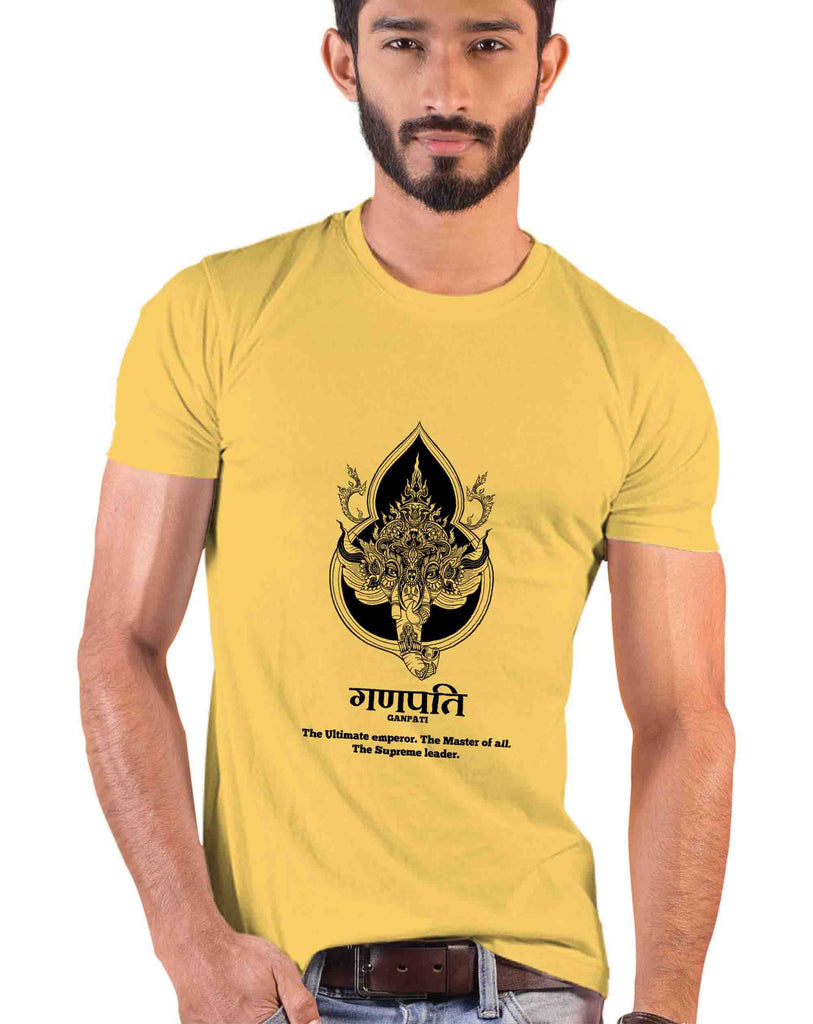 Lord Ganesha, Sanskrit T-shirt, Sanjeev Newar®